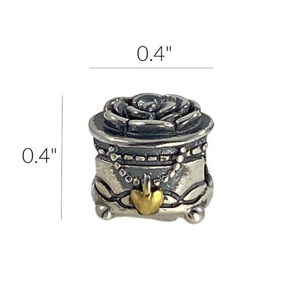 European Charm Bead Jewelry Box 925S Fits Pandora - Picture 2 of 7
